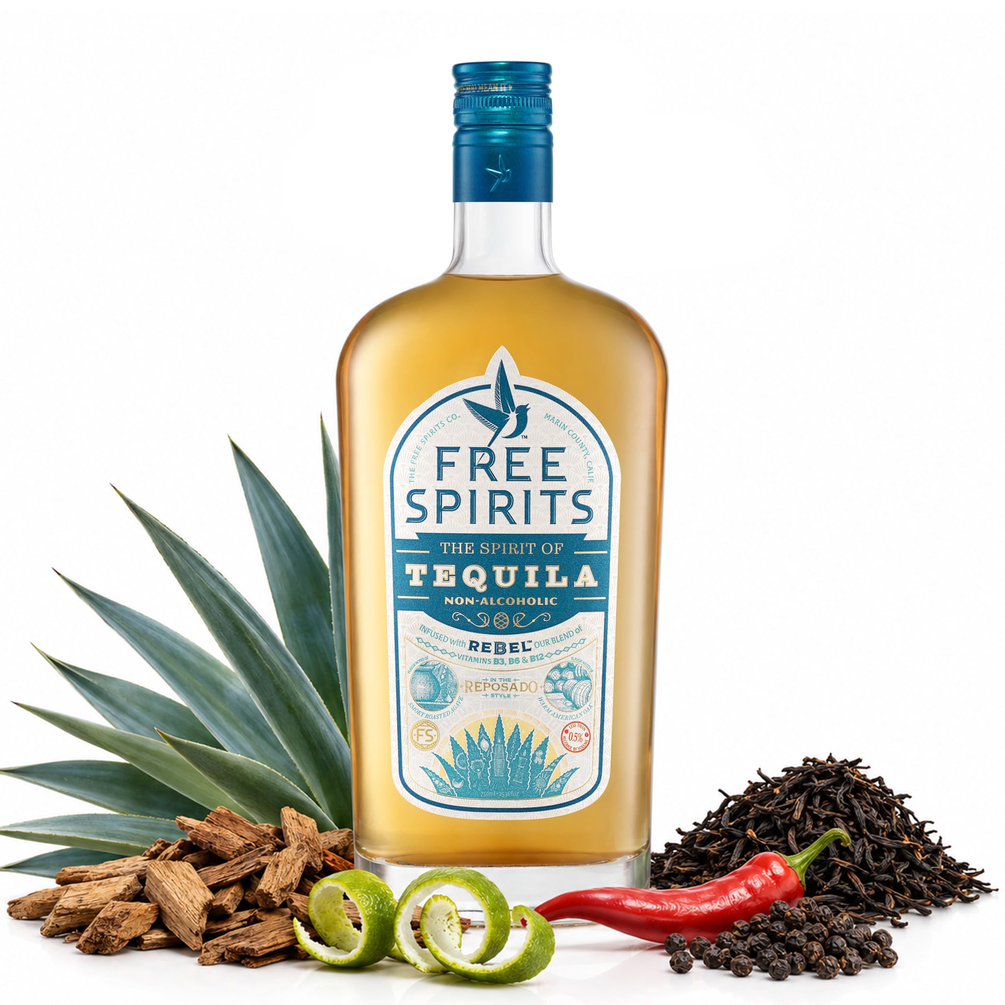 Amazon.com: Free Spirits - Alternativa sin alcohol al tequila
